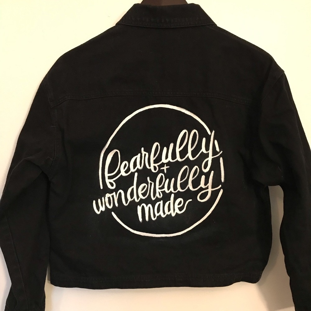 Hand-painted Denim Jacket